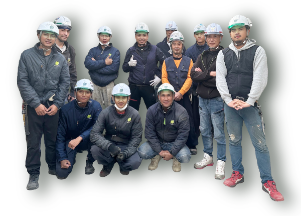 行方建設では、未経験の方も安心してスタートできます。